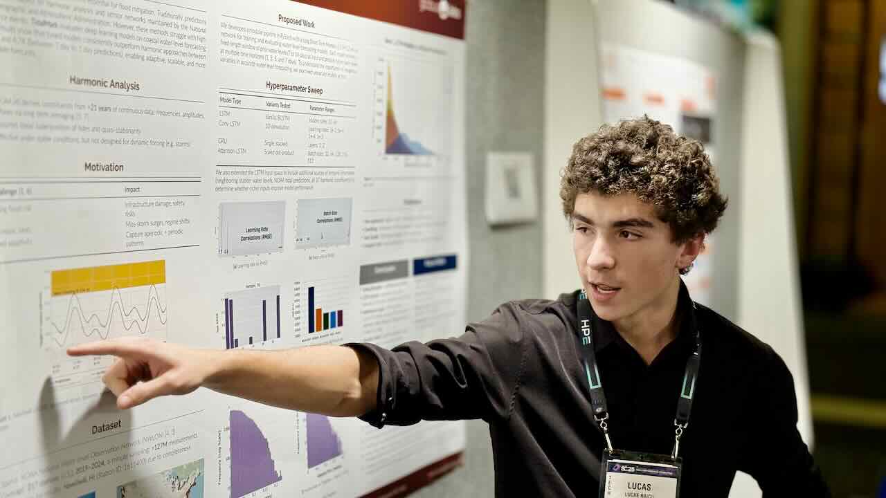 Lucas Raicu at IEEE/ACM SuperComputing/SC 2025