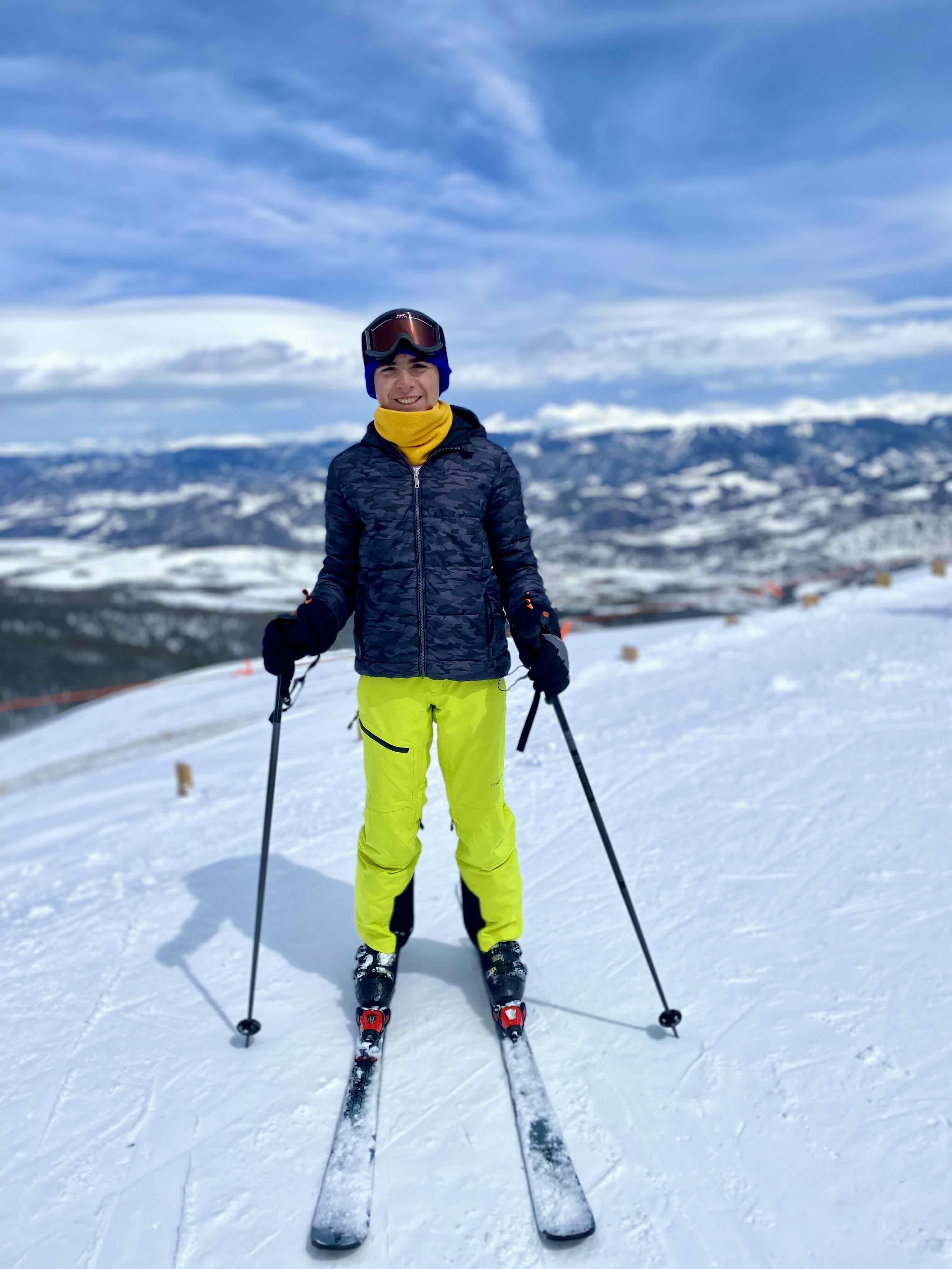 Skiing